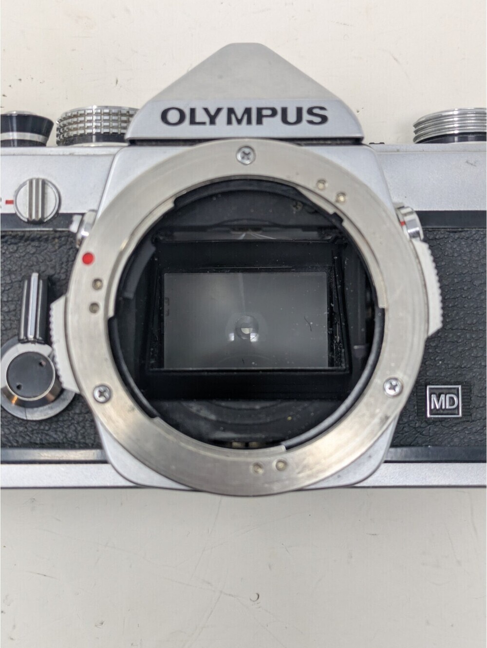 Olympus OM-1 35mm SLR Body – Silver – All-Mechanical – Meter Tested & Working - Picture 3 of 7